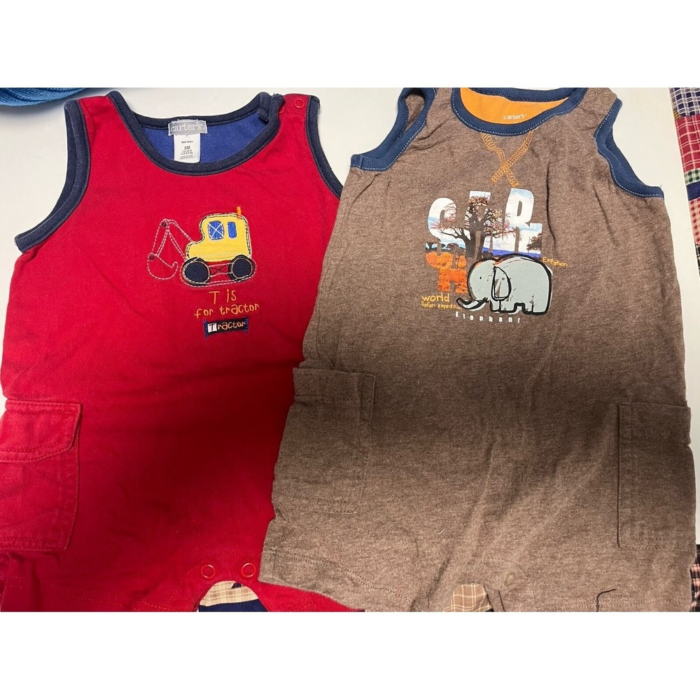 Carter's one piece‎ size 6 month summer outfits so does a set